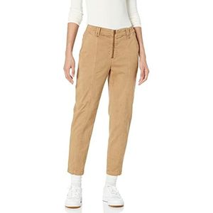 Amazon Essentials Stretch Chino Utility Detail Broek voor dames (voorheen Goodthreads), camel, 6