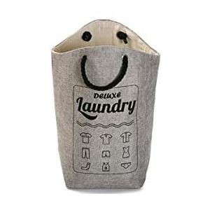 BigBuy Home Mand voor Deluxe Laundry textiel (52 x 60 x 52 cm)