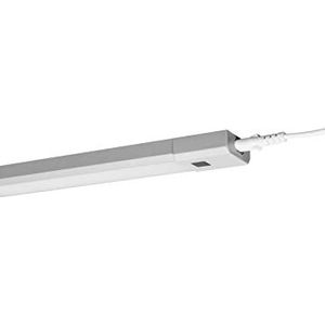 LEDVANCE Batterij-aangedreven armatuur LED: voor kastonderzijden, Linear LED Slim / 8 W, 220…240 V, stralingshoek: 110, Warm wit, 3000 K, body materiaal: aluminum/polycarbonate (pc), IP20