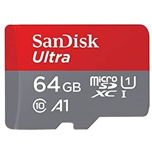 SanDisk - Ultra - microSDXC Geheugenkaart - 64GB - A1 App Performance tot 120MB/s