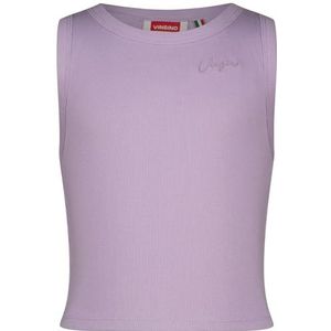 Vingino G-Basic Crop Rib Top ondergoed voor meisjes, Wave Lilac, 4 Jaar
