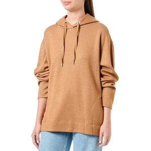 s.Oliver Sweatshirt met capuchon voor dames, bruin, maat 42, bruin, 42