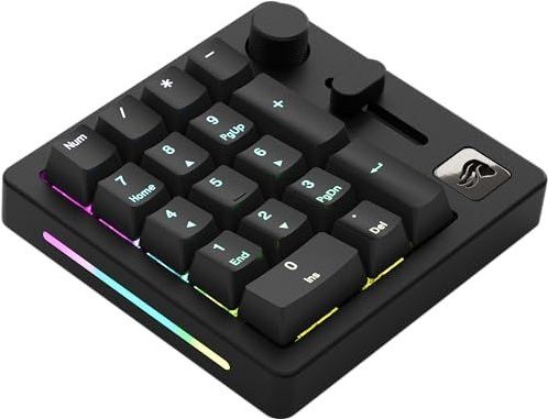 Glorious Gaming GMMK Macro Numpad - Zwart - Aluminium - Bedraad of Bluetooth