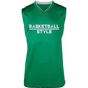 Basketbalshirt voor dames, groen, XL, Groen, XL