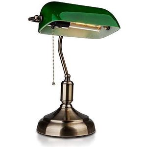 V-tac VT-7151 Bankierslamp groen glas - Notarislamp - E27