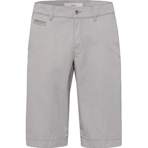 BRAX Bari Cotton Gab Sportieve Chino-Bermuda Klassieke shorts voor heren, grijs (platina 08), 33 Kurz