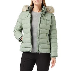 Tommy Hilfiger Damen Tjw Basic Hooded Down Jacket Jacke, Stoffige Salie, Green