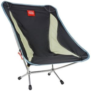 GRAND TRUNK Alite Mantis Stoel, lichte stabiele campingstoel, draagbaar, snelle en eenvoudige installatie, gazonstoel voor wandelen, backpacken, vissen en strand, zwart