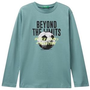 United Colors of Benetton T-shirt M/L, Groen, 130