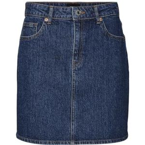 VERO MODA VMTESSA HR Short DNM rok Mix GA NOOS, ecru, M