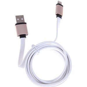 Silica dmm343 – USB-kabel voor Apple iPhone 5/6/6Plus wit/goud, goud