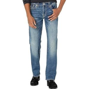 True Religion Ricky Jeans met rechte pijpen voor heren, Foum-basislijn, 38W / 34L
