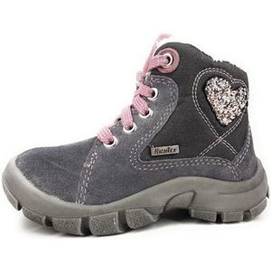 Richter Kinderschuhe Charly2 sneeuwlaarzen voor meisjes, Ash Candy Lotus, 24 EU