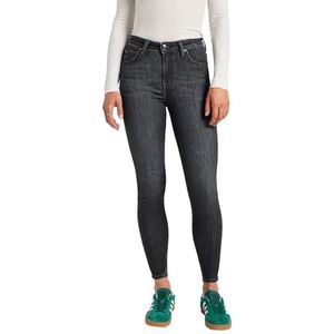 Lee Scarlett High Zip Jeans voor dames, last strike, 27W x 31L