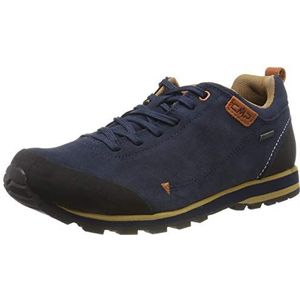 CMP Elettra Low Hiking Shoe Wp-38q4617 Trekking- en wandelschoenen voor heren, Zwart Blauw Zwart Blauw, 45 EU
