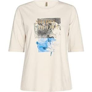 SOYACONCEPT Dames SC-Babette 50 Dames T-shirt, Blauw, Small, blauw, S