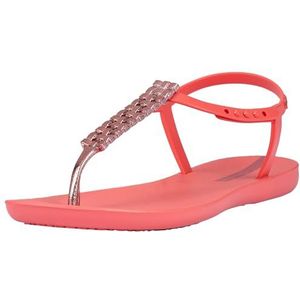 Ipanema CLASS MODERN CRAFT Sandalen voor dames, met metalen versiering, in grootte verstelbaar, Rood Metallic Roze, 37 EU
