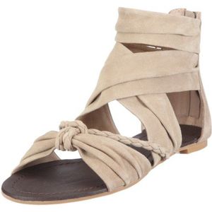 Buffalo London 310-3935 Kid Suede Taupe 47 116935 Damessandalen, Grijs Taupe 47, 38 EU