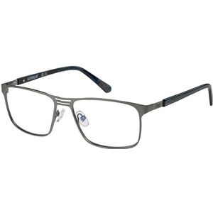 Caterpillar Men's CTO-3024 Optische Prescription Eyewear Frames, Gunmetal, 57, gunmetal, 57