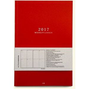 Octagon Design 135 x 200 mm klein 2017 weekplanner