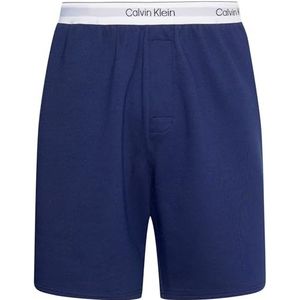 Calvin Klein Heren Sleep Short, Blauwe Schaduw, S, Blauwe schaduw, S