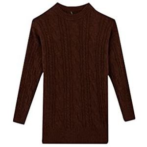 DeFacto Lange overhemden met lange mouwen tuniek overhemden (bruin, L), bruin, L