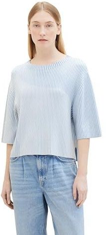TOM TAILOR - Damestrui - Blue Shades Jacquard