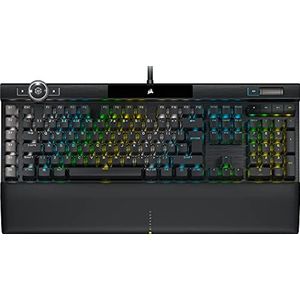 Corsair K100 RGB - Gaming Toetsenbord - Zwart - Optisch-Mechanisch