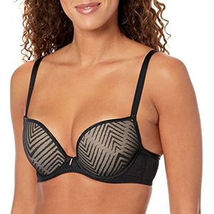 Freya - Tailored UW Moulded Plunge - T-Shirt Bh - Zwart - Maat G70 (EU)