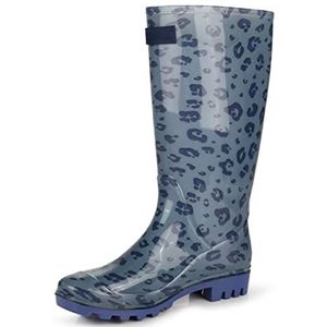 Regatta Dames Wenlock' PVC Waterdichte Eva Voetbed Walking Wellington Laarzen Regen, IJsgrijs leisteen blauw, 38 EU