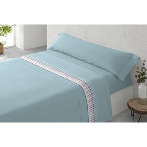 Beddengoedset, 50/50, Duero, 150 cm, blauw Paduana
