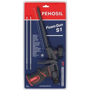 Penosil GUN FOAM S - 1 professioneel pistool, schuimpistool, zwart
