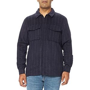 CASUAL FRIDAY Heren Andy Ls Wool Mix Overshirt Jas