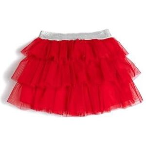 Koton Babygirls tule gelaagde katoenen rok, rood (418), 18-24 Maanden