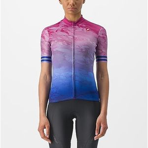 Castelli 4523039-548 Marmer Jersey Dames Lange Mouw Zwart XL