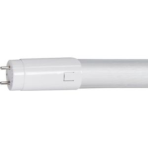 Blendend LED-buis T8, half aluminium, half kunststof, 1,2 m, 20 W