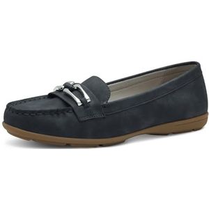 Jana Damesslippers, licht, veganistisch, donkerblauw, 42 EU