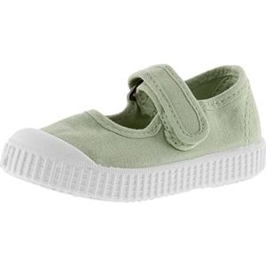 victoria Unisex 1915 Mercedes Tira Lona Tintada Drec Sneakers voor kinderen, wasabi, 32 EU