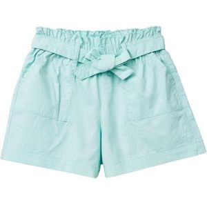 United Colors of Benetton Shorts voor meisjes en meisjes, Blauw, 122 cm