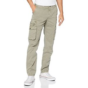 Hackett London Hkt cargobroek voor heren, rechte jeans, Groen (Mosgroen 695), 42W / 34L