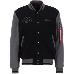 Alpha Industries Varsity Air Force Jas College Jas voor heren Black