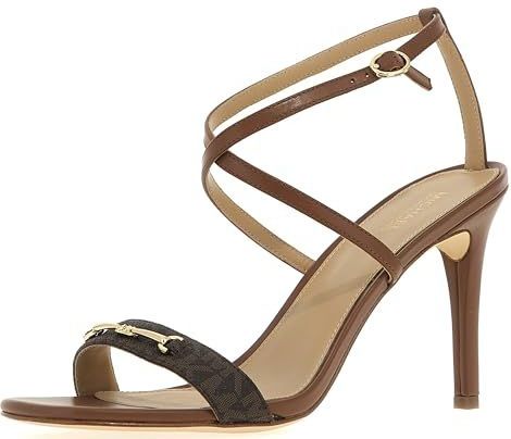 Michael Kors Lena Damessandalen, 36,5 EU, Brown Bagage, 36.5 EU