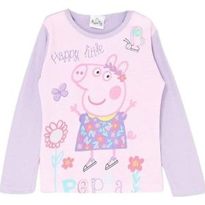 Disney T-shirt Peppa Pig meisjes, paars, 3 jaar
