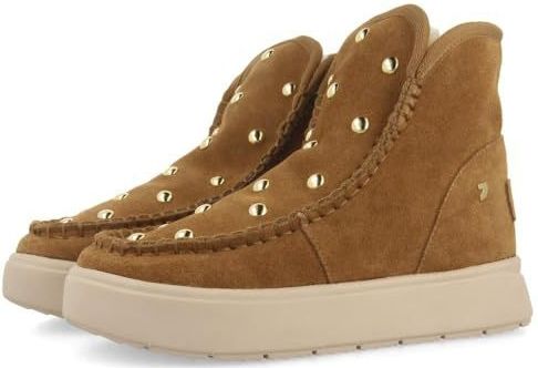 Gioseppo - Schodack - Leren Laarzen - Bruin - Australische Stijl met Bontvoering