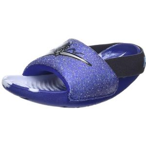 NIKE Kawa Se Sneaker voor jongens, Diep Koningsblauw Chroom Off Noir, 37.5 EU