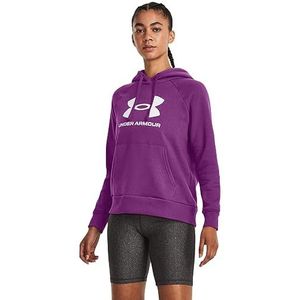 Under Armour UA Rival Fleece Groot Logo Hdy, Paars, MD
