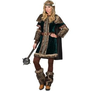 Boland - Viking-kostuum voor dames, 12-delig, carnavalskostuum voor themafeest, Halloween of carnaval, zeevarers