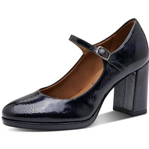 Tamaris - Pumps - Donkerblauw - Mary Jane Stijl - Vegan Lakleder