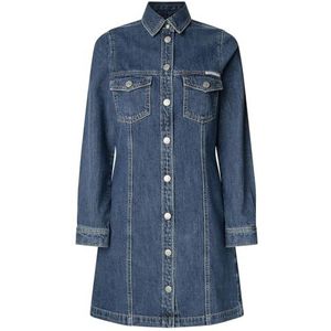 Pepe Jeans - Authentic - Blousejurk - Blauw Denim
