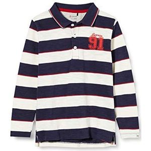 Noppies Regular Polo Ls Dalton Poloshirt voor jongens, Peacoat - P590, 74 cm